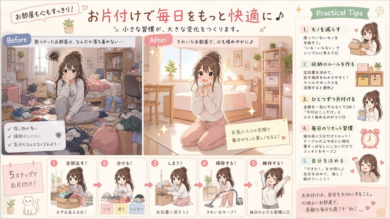 51视频生活动漫分享·整理收纳技巧